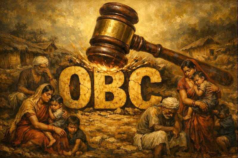 Judicial Twist with New Petition OBC Faces Potential Long Delay in Reservation Fight