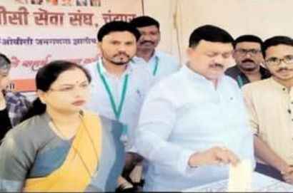 OBC Seva Sangh stall attracted attention at the Agricultural Festival