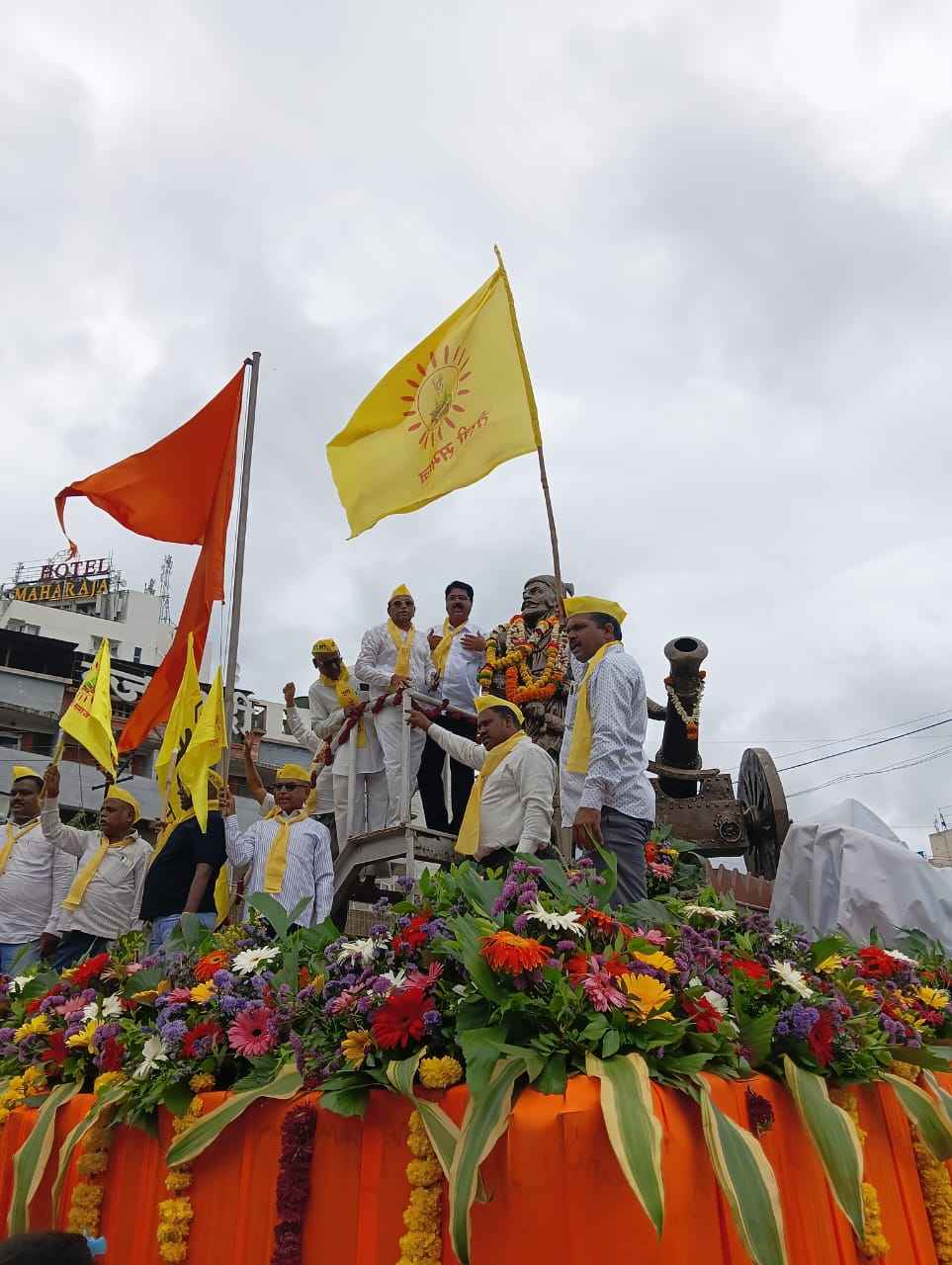 Satara OBC Protest Morcha Against maratha Kunbi GR