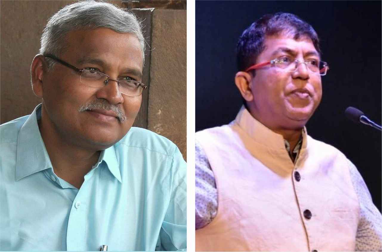 professor Hari Narke - Phule Ambedkar vichardhara Sahitya Puraskar to Engr pradeep dhobale