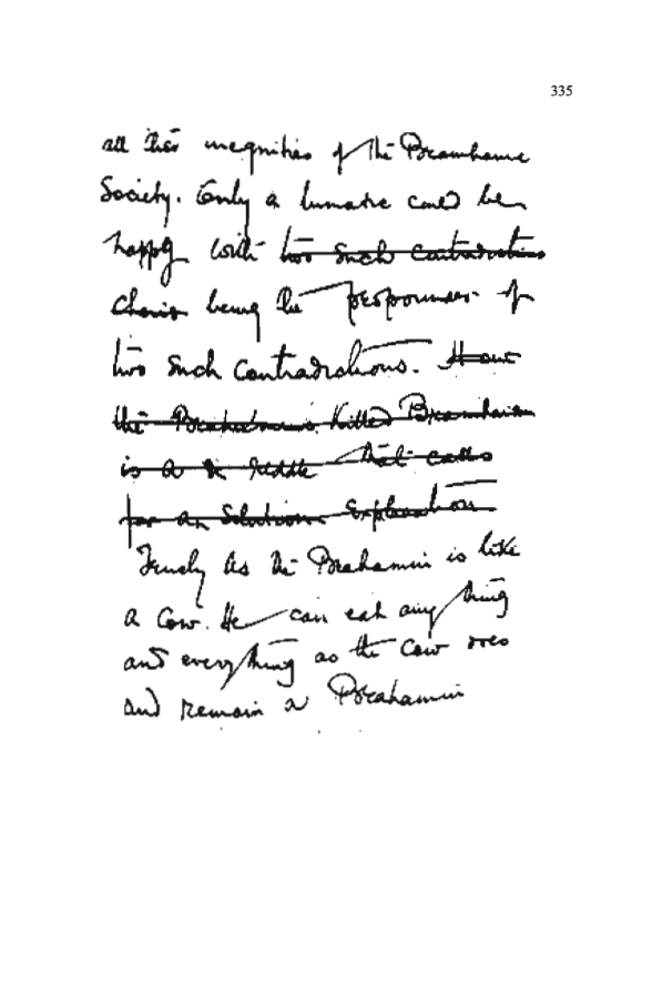 Written by Dr Babasaheb Ambedkar in English in his own hand - Riddle of Hinduism - Written by Dr Babasaheb Ambedkar
