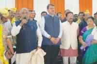 Deputy Chief Minister Devendra Fadnavis felicitated by the rashtriya OBC mahasangh