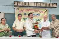 Dr Ashok Rana Honored in Nagpur as President of the 19th Vidrohi Sahitya Sammelan