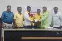 Rashtriya OBC Bahujan Shikshak Sanghachya Dharashiv District Presidentpadi Anant Phulsundar Yanchi Niwad