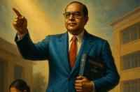 Dr Babasaheb Ambedkar Yancha Putala Pratyek Nyayalaya Madhye Basvava Adv Bhingardive