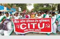 Nanded Madhye ASHA Gat Pravartakancha Bhavy Morcha Maaganya Sathi Ladha