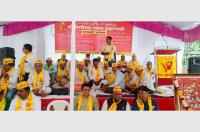 Nagpur madhye Maratha Arakshan Adhyadeshachya Virodhat OBC cha Andolan