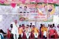 BJP symbolic fast for reservation of OBC demand to get reservation by imitating Madhya Pradesh