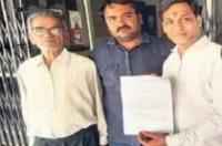 Memorandum given regarding the demand for establishment of ghaniwal Teli Board