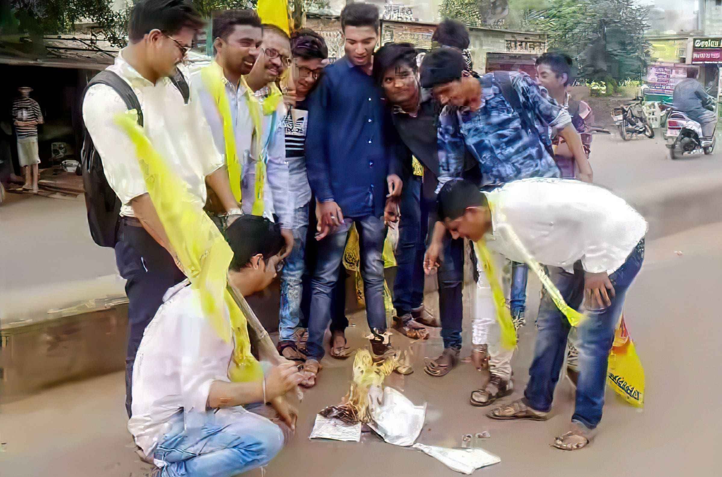 Graduation_Holi_done_by_OBC_youths