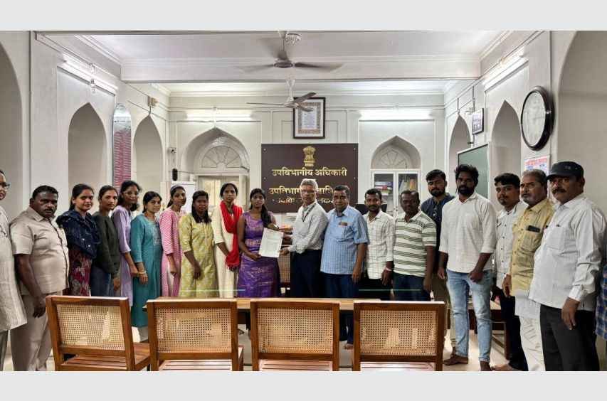 Ichalkaranji_Protest_Justice_for_Pune_Women_Samvidhan_Parivar_Demands_Action