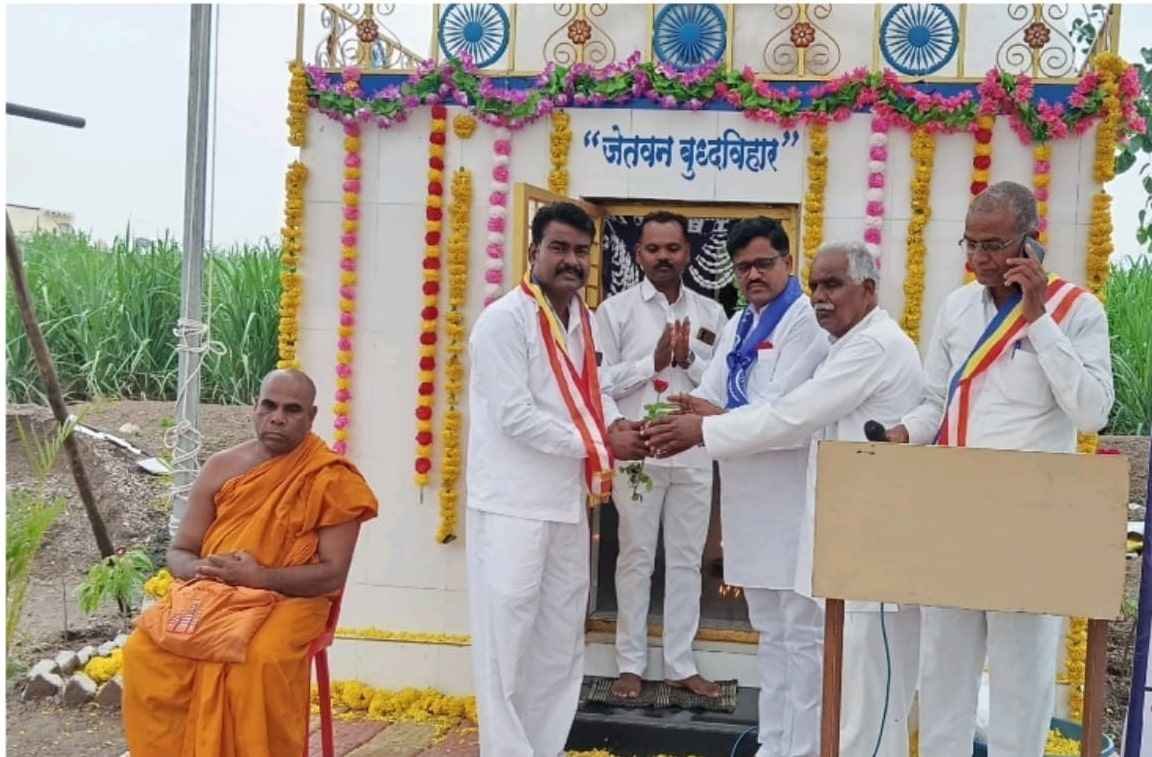 Jetvan_Buddha_Vihar_cha_Pratham_Vardhapan_Din_Sakori_madhye_Utsah