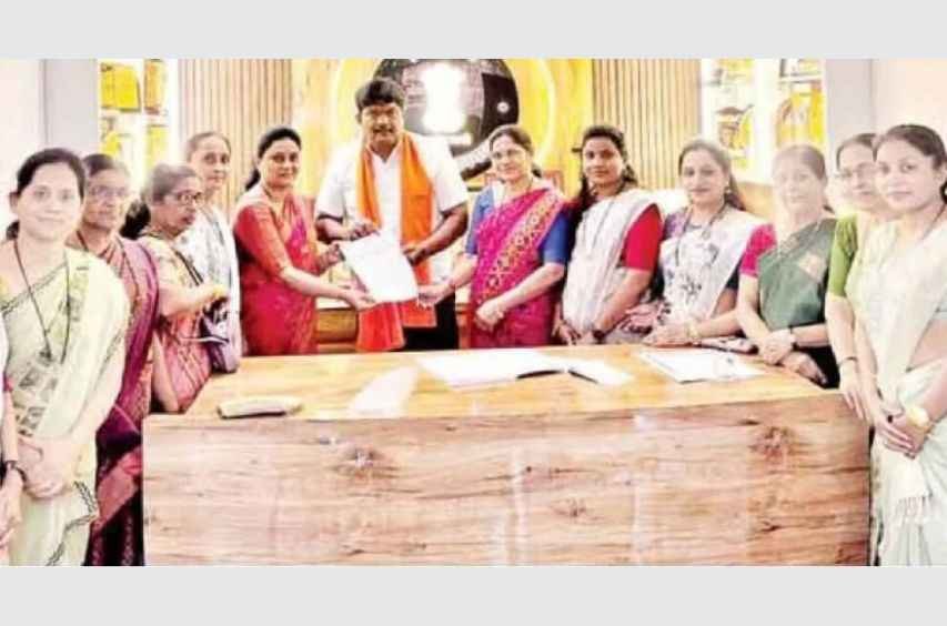 Jijau_Brigade_Demands_Shiv_Srishti_in_Anjangaon_Surji