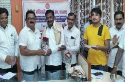 OBC_Adhikari_karmchari_mahasangh_karykarini_jahir_Dhule_Jilla_Adhyaksh_Prabhakar_Chaudhary