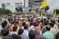 भंडारा येथे मंडल यात्रेचे स्वागत व जनप्रबोधन
