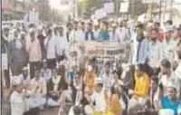 27 फीसदी आरक्षण के लिए सड़क पर उतरी ओबीसी महासभा
