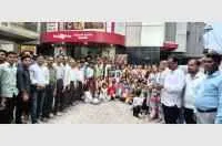 "भंडारा में फुले फिल्म का भव्य स्क्रीनिंग: 400 दर्शकों ने अनुभव की सामाजिक चेतना की प्रेरणा"