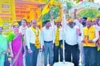 हक के लिए OBC महासंघ का धरना आंदोलन
