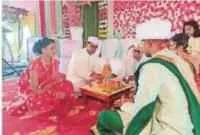 जुनी शेमळीत सत्यशोधक विवाहाने सामाजिक समतेचा आदर्श प्रस्थापित