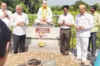 स्मृतिशेष केशवराव शेंडे यांच्या अस्थीचे विसर्जन !
