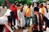 मराठा क्रांती मोर्चाने केले मनुस्मृतीचे दहन
