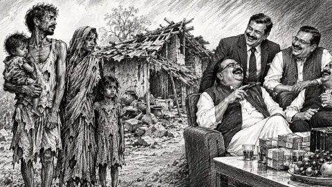 Aajchya Rajkaranat Siddhant ani Mulya kuthay