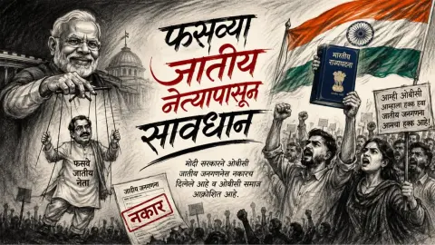 फसव्या जातीय नेत्यापासून सावधान
