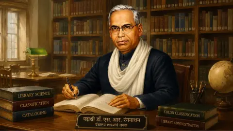 Granthalay Shastraache Janak Padmashree Dr S R Ranganathan