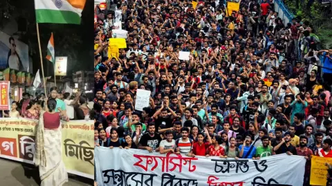 Jadavpur University Back in the Battle Arena We Will Not Bow Down