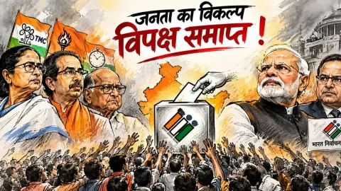 Janta Ka Vikalp Vipaksh Samapt Chunav Aayog Se Janta Mein Aakrosh