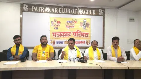 OBC Jaatnihay Janaganane sathi Swatantra Columnchi Magani Anyatha Deshvyapi Andolanacha Ishara