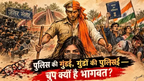 Police Ki Gundai Aur Gundon Ki Policei Chup Kyon Hai Bhagwat