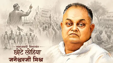 Samajwadi Vicharvant Chhote Lohia Janeshwar Mishra