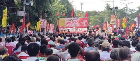 Sanyukt Kisan Morcha Ki Chetavni Bhukhe Kisan Karenge Sadak Jam