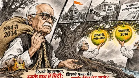 The Architect Who Never Got the Corner Office lal krishna Advani the BJP and the Price of Loyalty