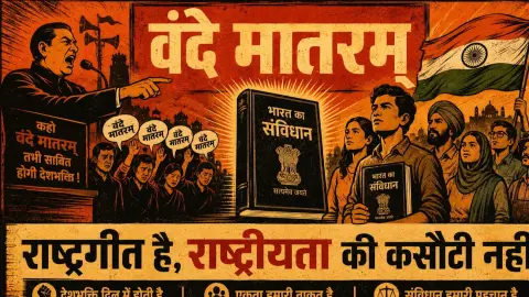 Vande Mataram Rashtrageet Hai Rashtriyata Ki Kasauti Nahi