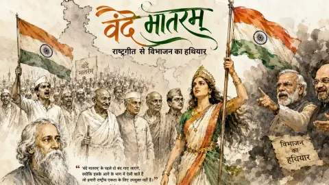 Vande Mataram Rashtrageet Se Vibhajan Ka Hathiyar