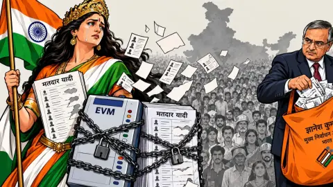 rashtriya swayamsevak sangh Meharbaan To Chadhava Chor Se Vote Chor Tak Sabko Abhaydaan