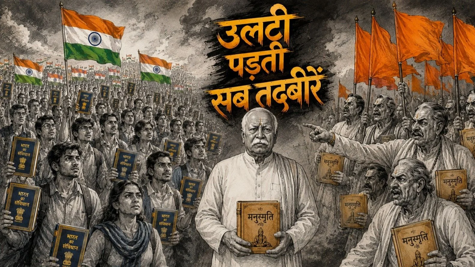 All Strategies Backfire The Anti Reservation Movement Backed by BJP Manusmriti Supporters All Strategies Backfire The Anti Reservation Movement Backed by BJP Manusmriti Supporters