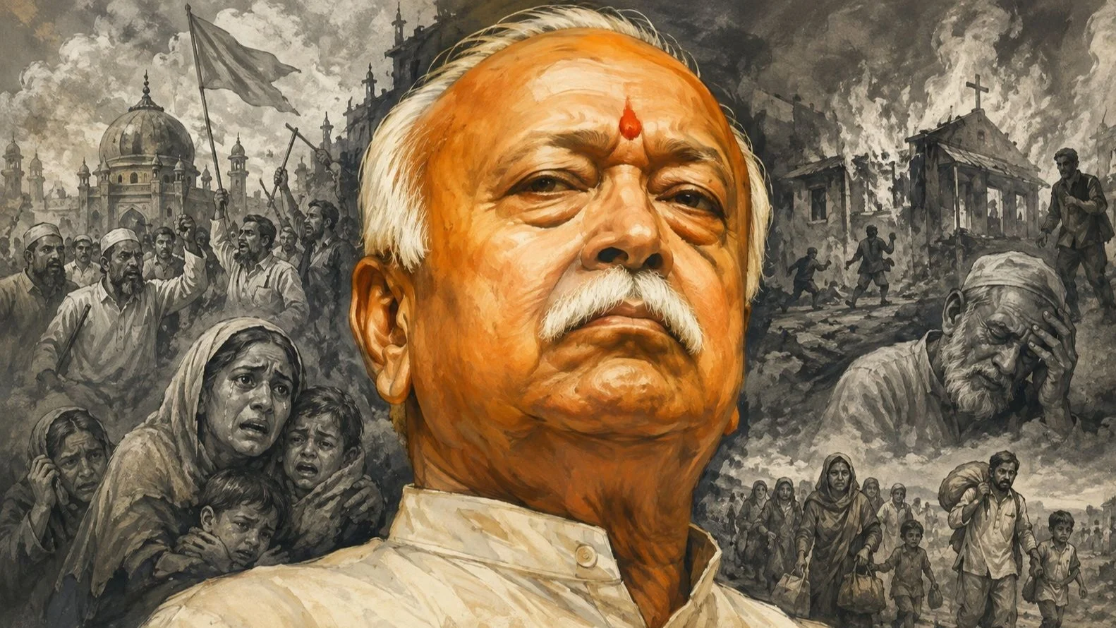 Alpsankhyak Atyachar Aur America Mein Bhagwat Ka Virodh