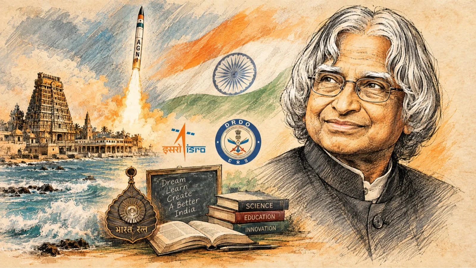 Bharat Ke Missile Man Bharat Ratna Dr A P J Abdul Kalam