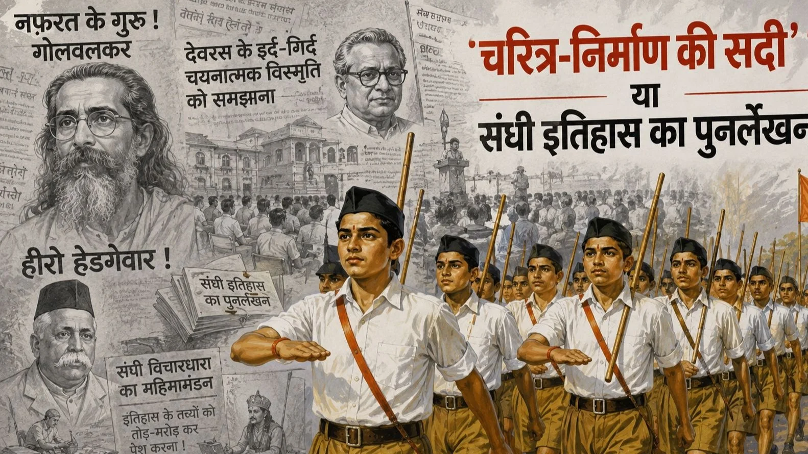 Charitra Nirman Ki Sadi Ya Sanghi Itihas Ko Dobara Likhne Ki Koshish Charitra Nirman Ki Sadi Ya Sanghi Itihas Ko Dobara Likhne Ki Koshish