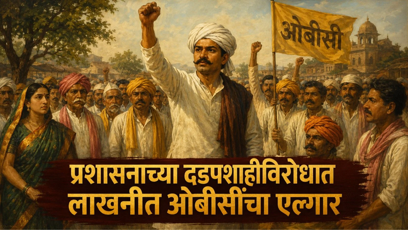 Demand for Separate OBC Census Column Intensifies Protest Warning Issued in Lakhani