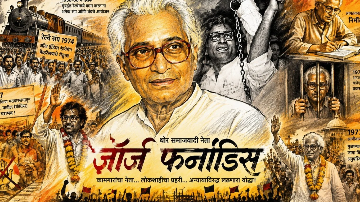 George Fernandes A Great Socialist Leader