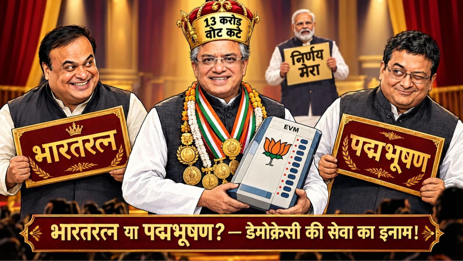 Gyanesh Babu Ko Democracy Ki Seva Ke Liye Bharat Ratna Diya Jaye Ya Padma Bhushan Rajendra Sharma Gyanesh Babu Ko Democracy Ki Seva Ke Liye Bharat Ratna Diya Jaye Ya Padma Bhushan Rajendra Sharma