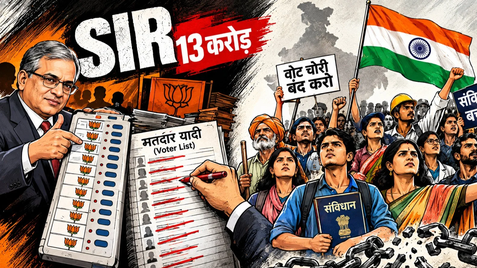 Gyanu Ka Dard Vote Manipulation Se Jan Andolan Tak