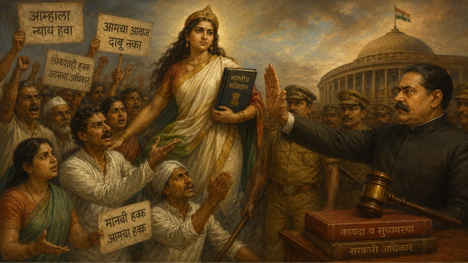 Is Democracy Under Threat The Voice of Protest Is Being Suppressed Is Democracy Under Threat The Voice of Protest Is Being Suppressed