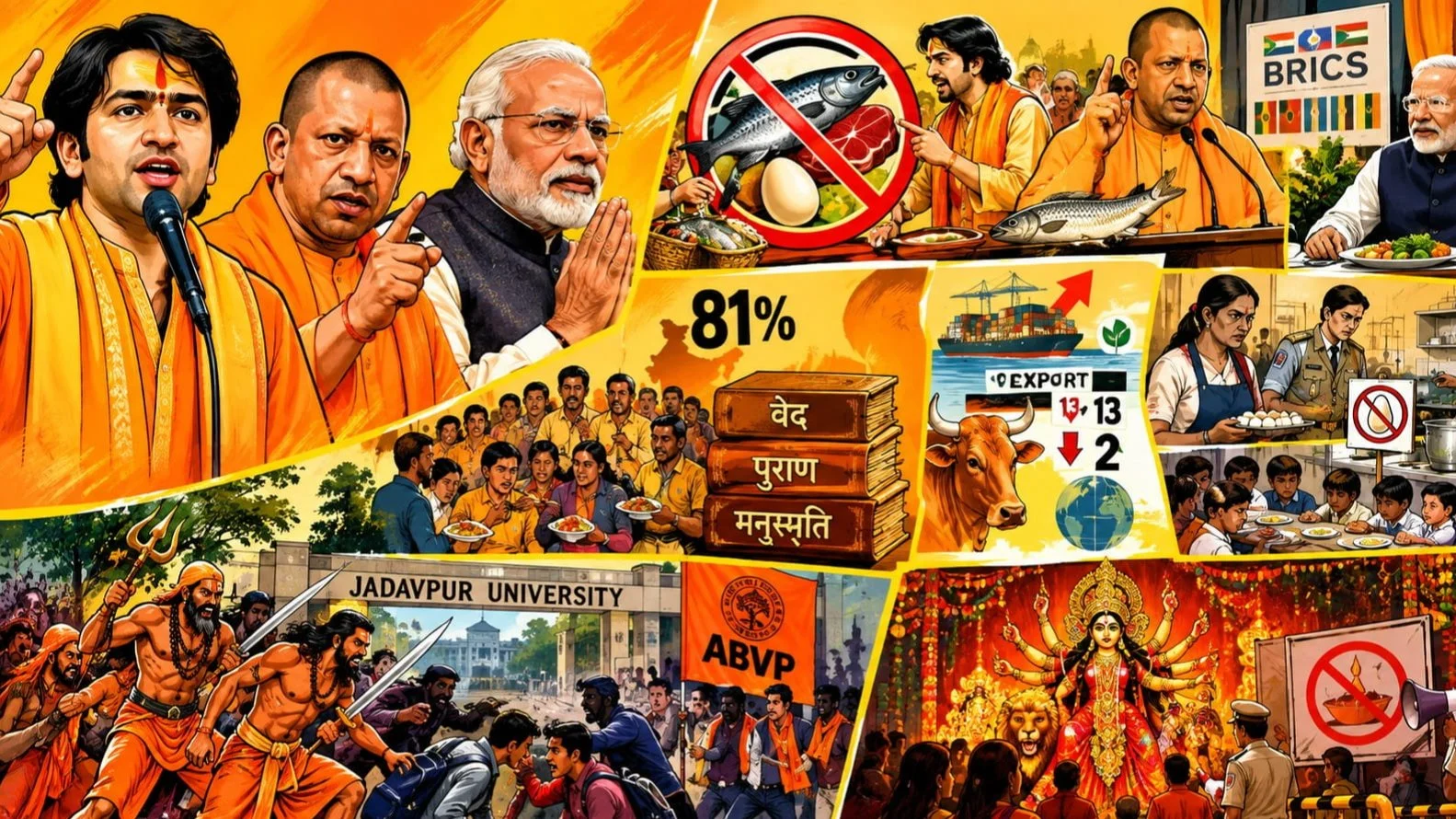 Jadavpur University Hamle Se Shakahar Tak RSS BJP Ke Bahane Ki Talash Jadavpur University Hamle Se Shakahar Tak RSS BJP Ke Bahane Ki Talash