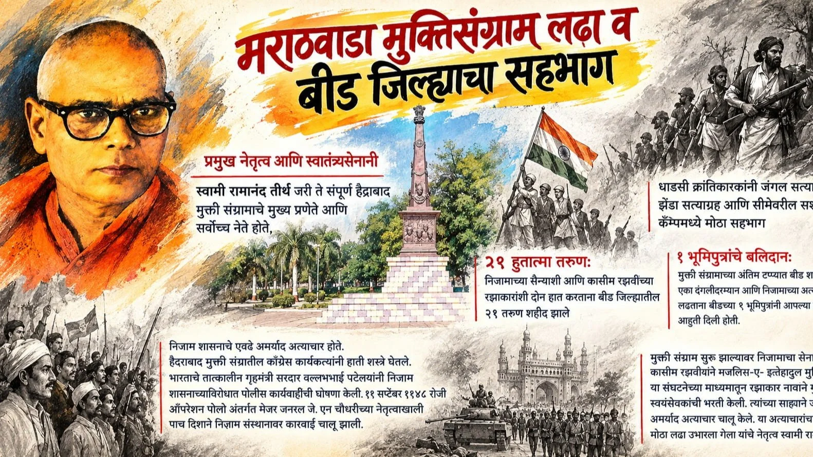 Marathwada Mukti Sangram Ladha ani Beed Jilhyacha Sahabhag Marathwada Mukti Sangram Ladha ani Beed Jilhyacha Sahabhag