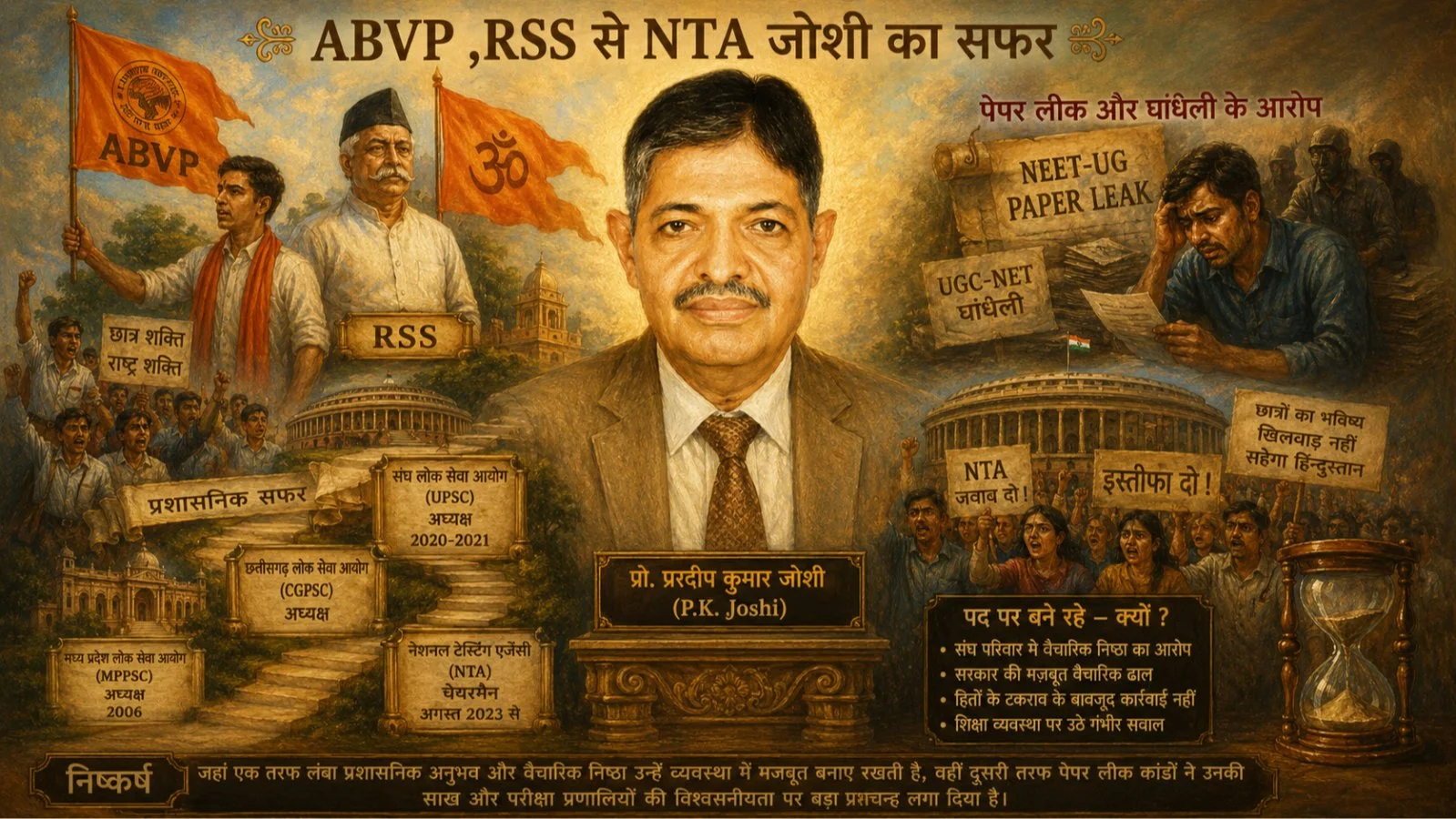 Paper Leaks NTA and P K Joshi A Growing Debate Paper Leaks NTA and P K Joshi A Growing Debate